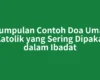 Kumpulan Contoh Doa Umat Katolik yang Sering Dipakai dalam Ibadat