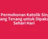 Doa Permohonan Katolik Singkat yang Tenang untuk Dipakai Sehari Hari